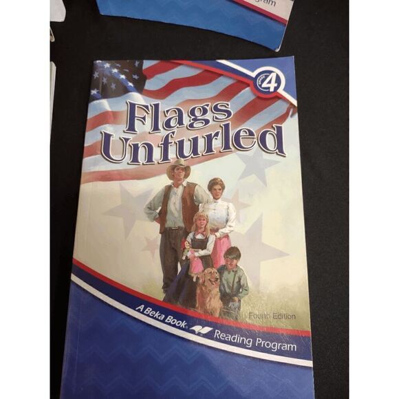 Abeka Grade 4 Readers - Liberty Tree, Flags Unfurled, Saved at Sea, Adventures.. - Picture 3 of 5